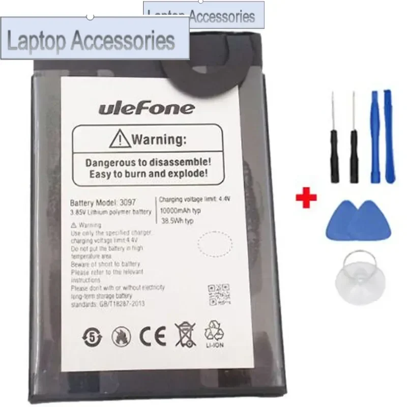 F HJ  In Stock for Ulefone power armor 14 battery 10000mAh  production Date Long Standby Time for Ulefone 3097 battery