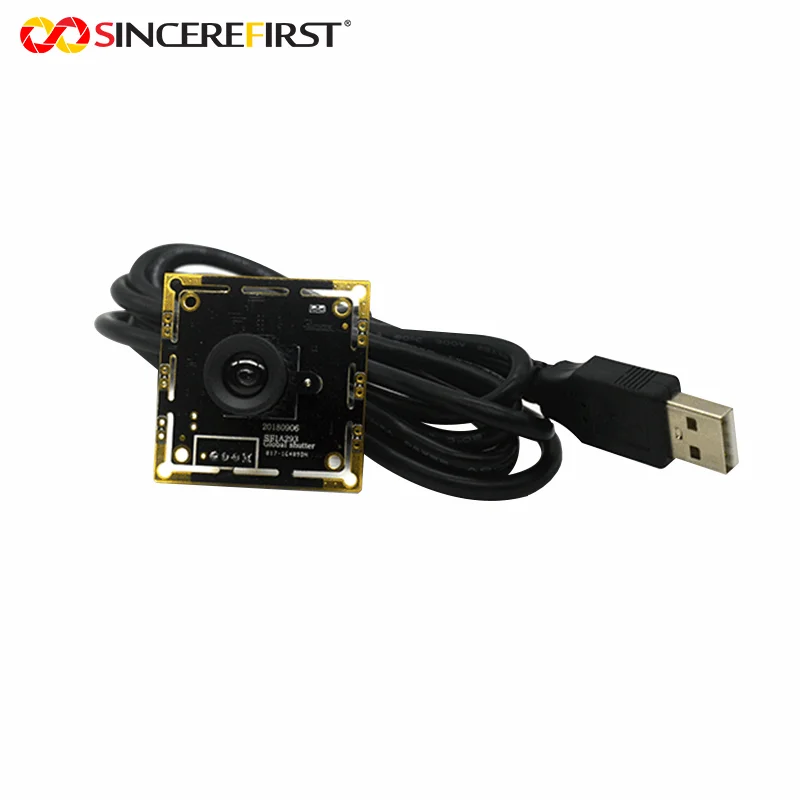 

Hot Selling Global Shutter Monochrome Mini Usb Uvc 38*38mm Pcb Board OV9281 Sensor 1MP Cmos Camera Module For