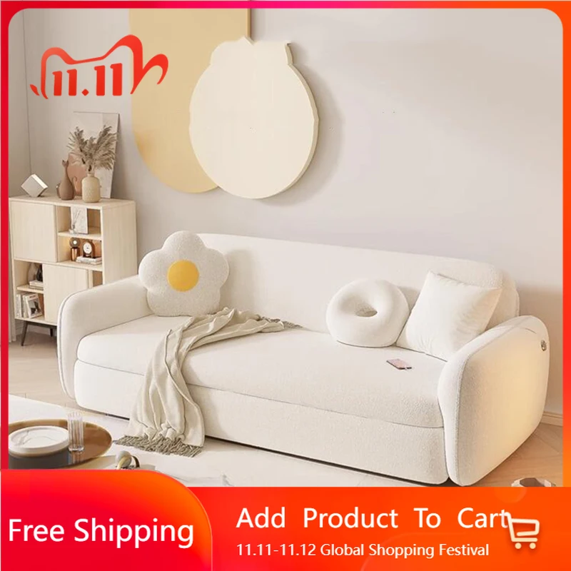

Postmodern Square Sofas Unique Foldable Wood European Modern Sofa Bed Living Room Lounge Tumbonas Playa Muebles Trendy Furniture
