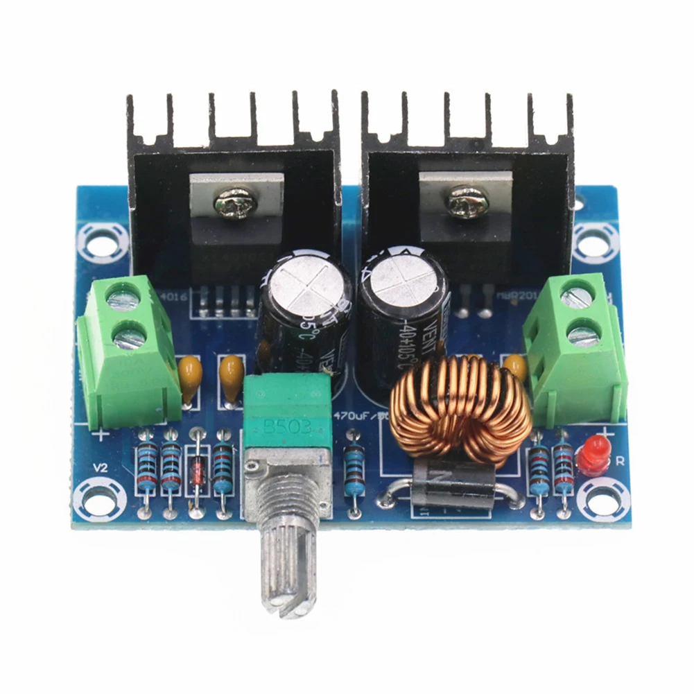 XH-M401 8A 200W Step Down Module DC-DC Voltage Regulator Module 4-40V To 1.25-36V XL4016E1 PWM Adjustable Multiple Protection