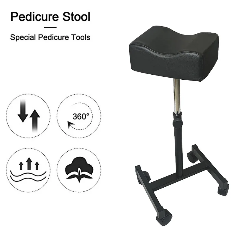 Pedicure Footrest Technician Nail Equipment Manicurist Holder Support Salon Spa Tattoo Armrest Manicure Home Beauty Stand Stool