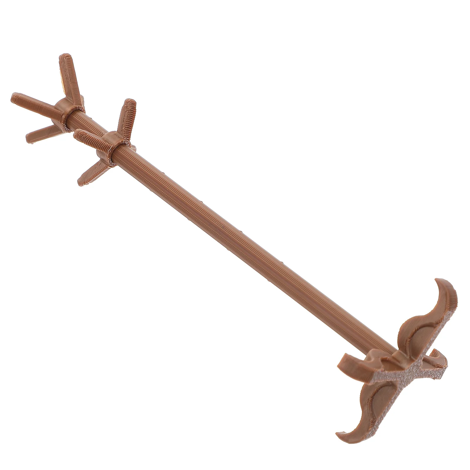 Mini muebles para casa de muñecas, estante colgante de ropa Vintage, soporte para abrigos en miniatura, soporte para sombrero, estante para ropa para casa de muñecas, Mini realista