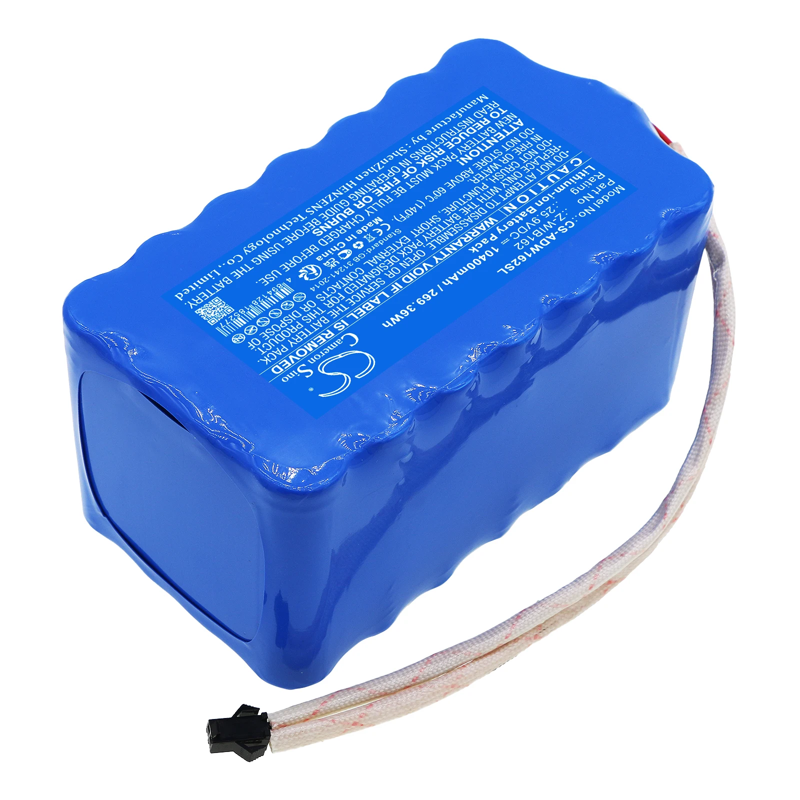 CS 교체 배터리, 미국 DJ WIFLY EXR HEX PA용 Z-WIB162, 10400mAh, 269.36Wh
