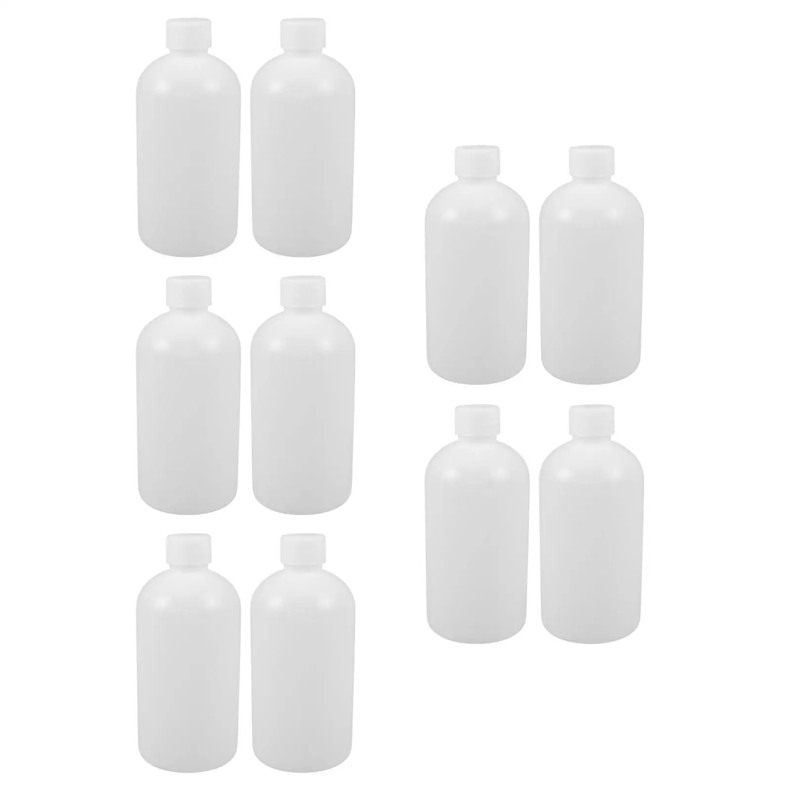 

5pcs 5 PCS Reagent Bottle 20ml Vial Bucket Chemical Dispenser Small Bottles with Lids Mouth Vials