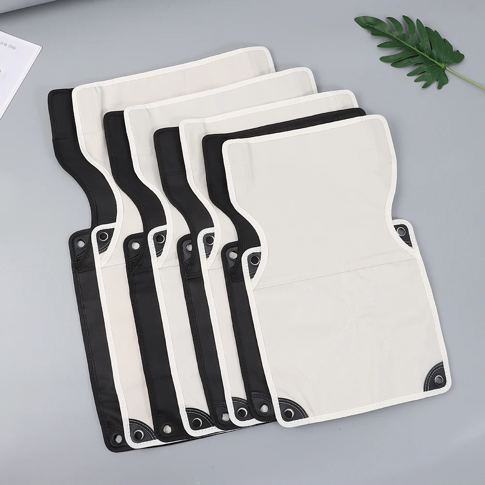 Double-layer Folding Chair Replacement Cover Thickened Anti-slip Camping Chair Mat with Backrest Chair Cushion