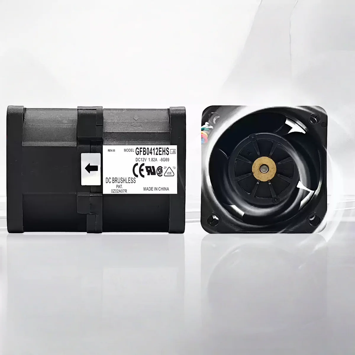 

GFB0412EHS-8G69 12V 1.82A 4CM 4056 40MM*40MM*56MM Dual-Stage Turbo Violent Ducted Supercharged Cooling Fan