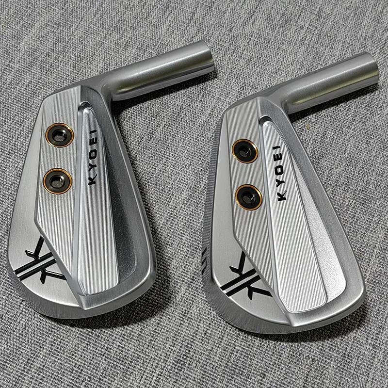 Original KYOEI Dual Weight Golf Iron Gen2  S20C Silver Colour Forged carbon steel With CNC milled Iron Head #4-#P (7pcs )