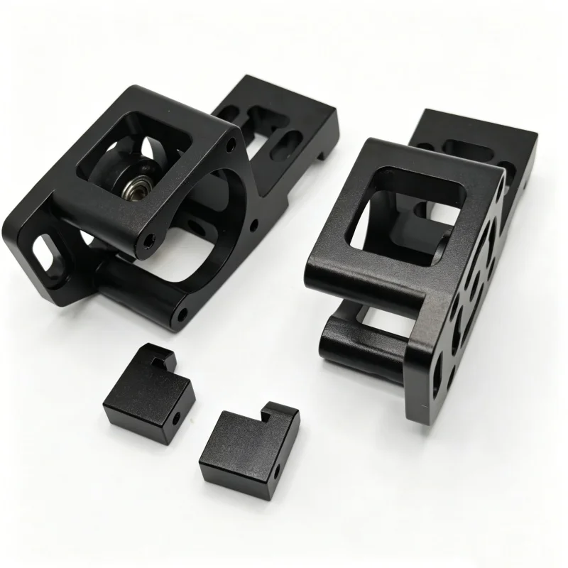 Funssor 1set Aluminum CNC Ender3/Voron Switchwire XZ Axis Double Shear Motor Mount Kit