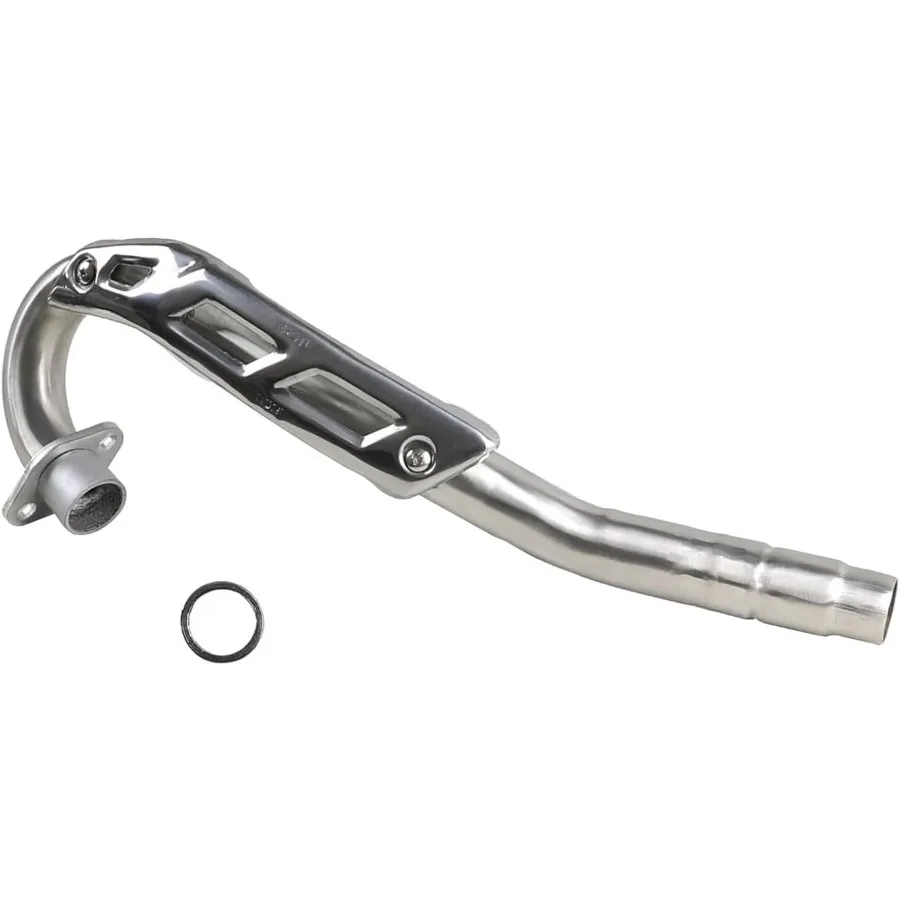 

38mm Silver Muffler Exhaust Pipe for 150cc 200cc 250cc Dirt Pit Bike Scooter Motorcycle HighPerformance Lightweight Exhaust Sys