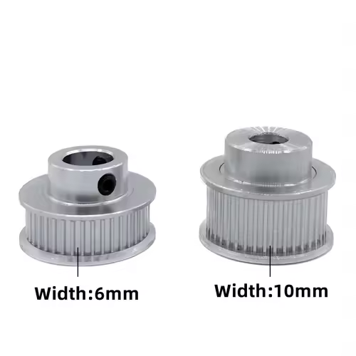 2GT Synchronous Wheel 2M 16T 20T 30T 36T 40T 48T 60T 80 Toothed Belt Width 6/10mm Aperture 5/6/8/10mm 3D Printer GT2 Belt Pulley - Image 2
