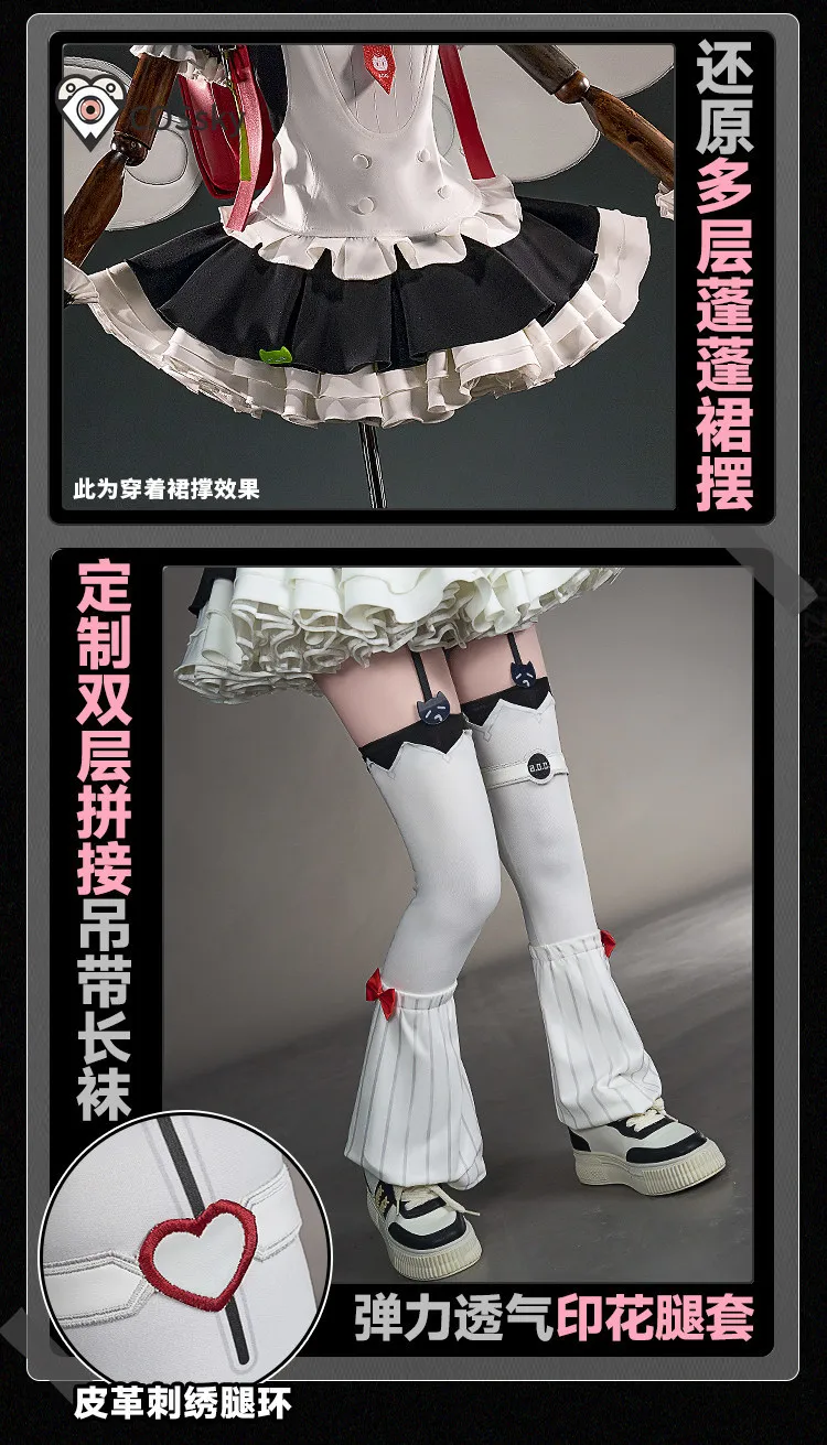 

ZZZ Sunna Cosplay Costume Halloween Christmas Game Zenless Zone Zero Girl's new cute Lolita dress prop bag wig Sunna uniform