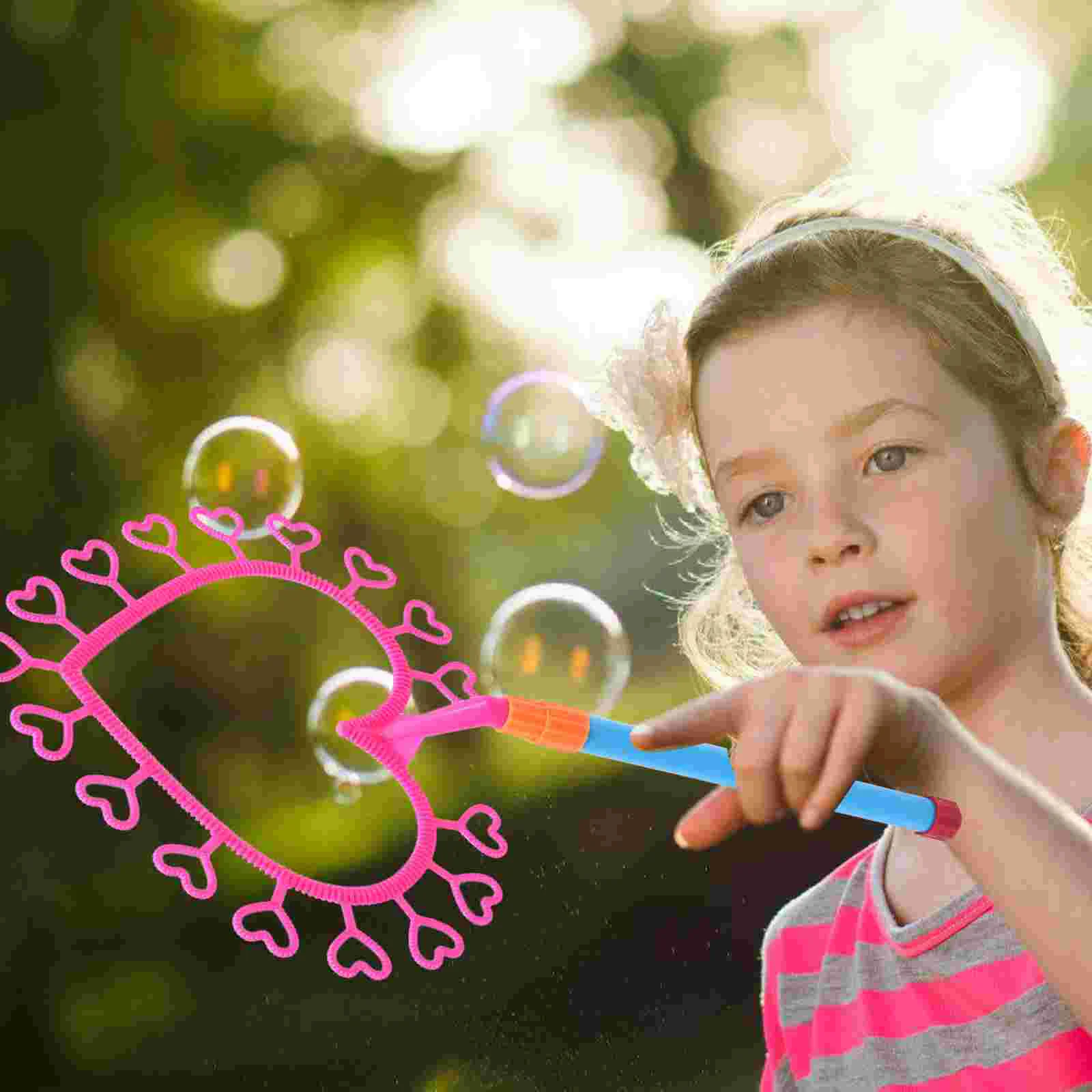 Ensemble de Grandes Baguettes à Bulles pour ixd'Anniversaire, Amusant, Plein Air, Plage, Été