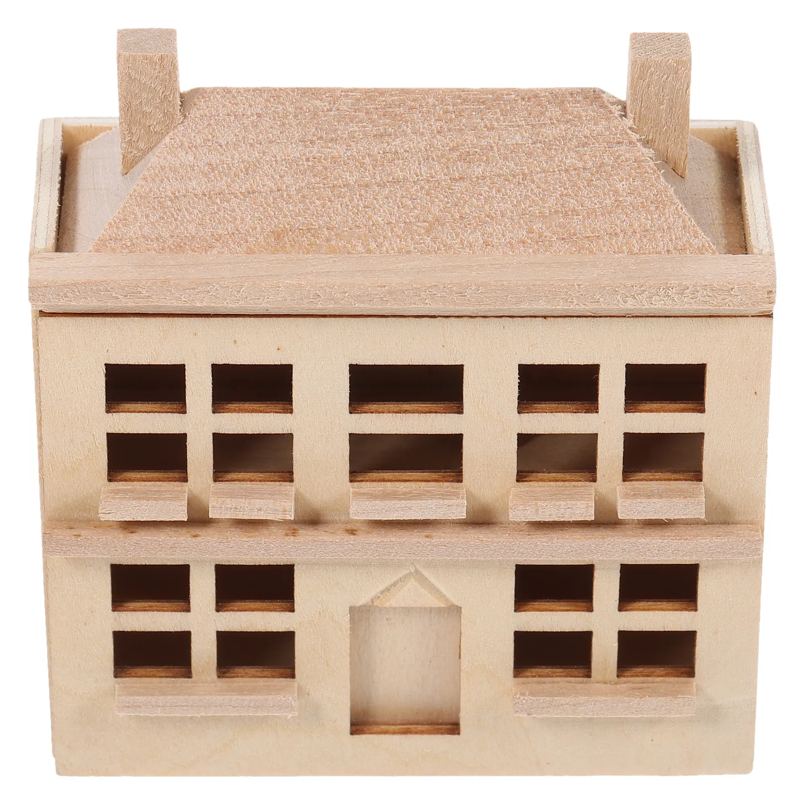 

Деревянный мини-домик-украшение ручной работы, декоративный миниатюрный домик для кукольного домика, миниатюрный ландшафтный сад, песочный столик, DIY