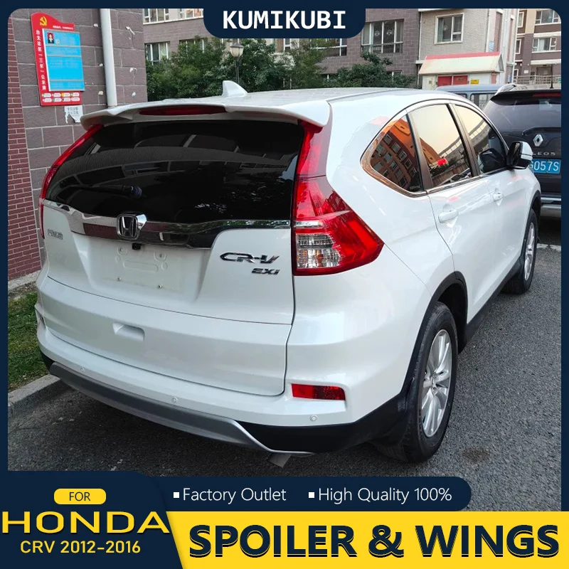 

Высокое качество, окрашенный в АБС-пластик, спойлер в заводском стиле/праймер крыла и лаковый спойлер без светодиодной подсветки для Honda CRV CR-V 2012-2016
