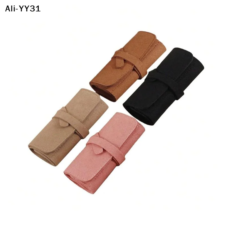 

【Rn】1Pc 2026 New Jewelry Storage Bag Travel Portable Organizer Foldable Case For Bracelet Ring Necklaces Earring Bags