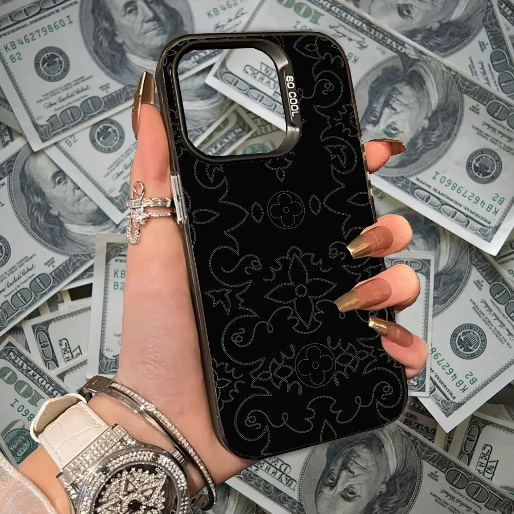 Luxury L-louis-l Phone Cases For iPhone 16 15 14 13 12 11Pro Max XR X XS 12Mini 14 15 16 Puls Silicone iPhone Case lv-vuittons