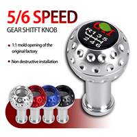 5 Speed Car Manual Gear Shift Knob Head Shifter Lever 4 Colors Car Gear Shift Knob For VW Golf Universal Car Accessories
