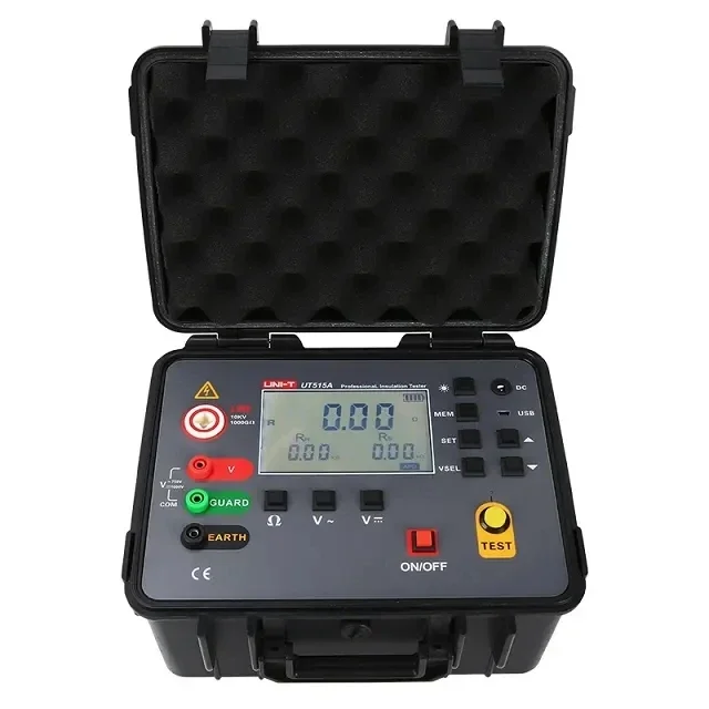 UT516B Insulation Resistance tester 12KV high voltage digital megohm meter Resistance meter