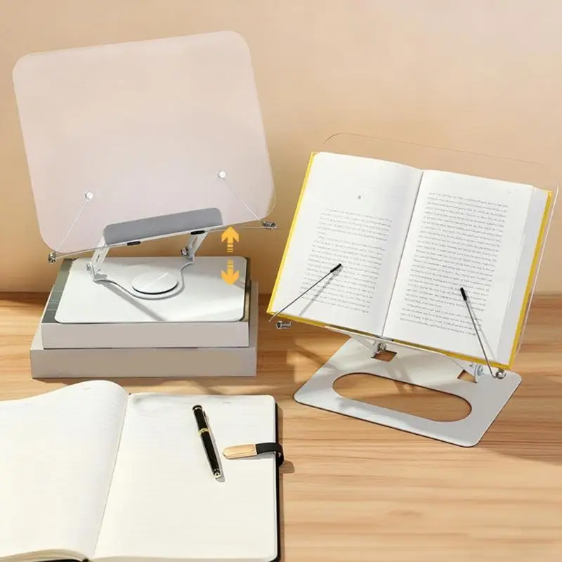 Comfort Support Stand for Reading and Cooking Adjustable Foldable Portable Multiple Use H8WD