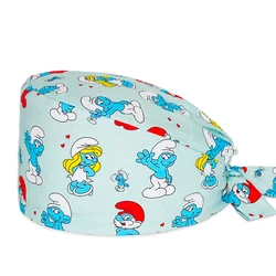Women men Operating Surgical Cap Nurse Doctor dentist vet Bouffant Cap for Medical Working scrub hat scrubs head scrubs hats