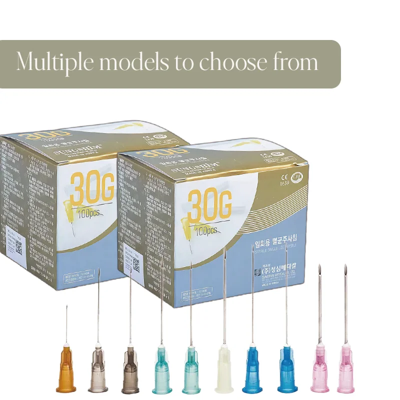 Ruhr thread connector Small Ne-edle Disposable Sterilize Injector meso Need-le Nano tools