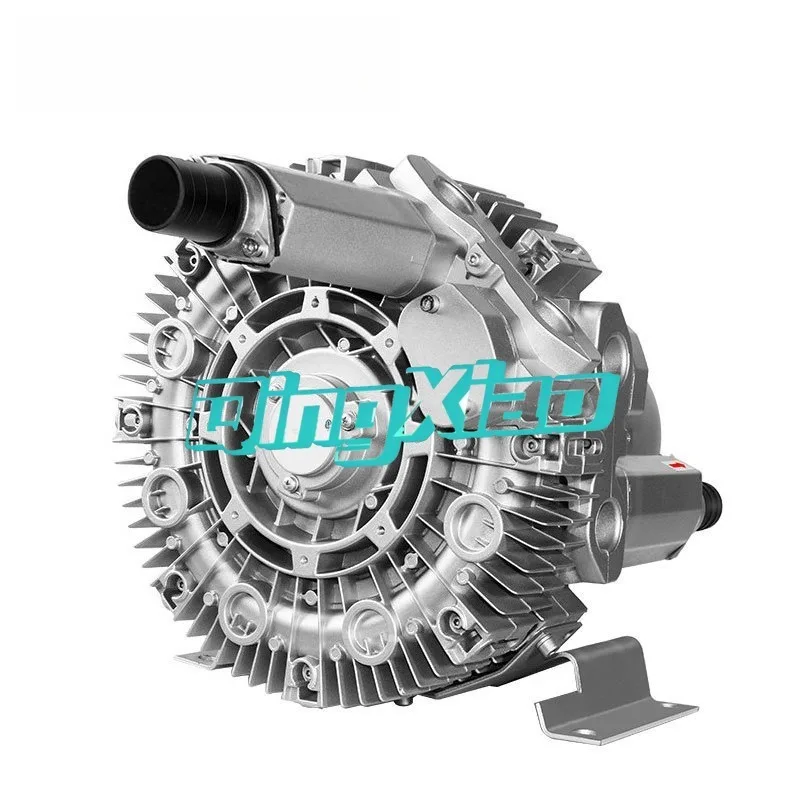 Small-scale Sewage Treatment Aeration Low-noise Aluminum Alloy Ring Vacuum Pump High-pressure Vortex Air Pump Blower