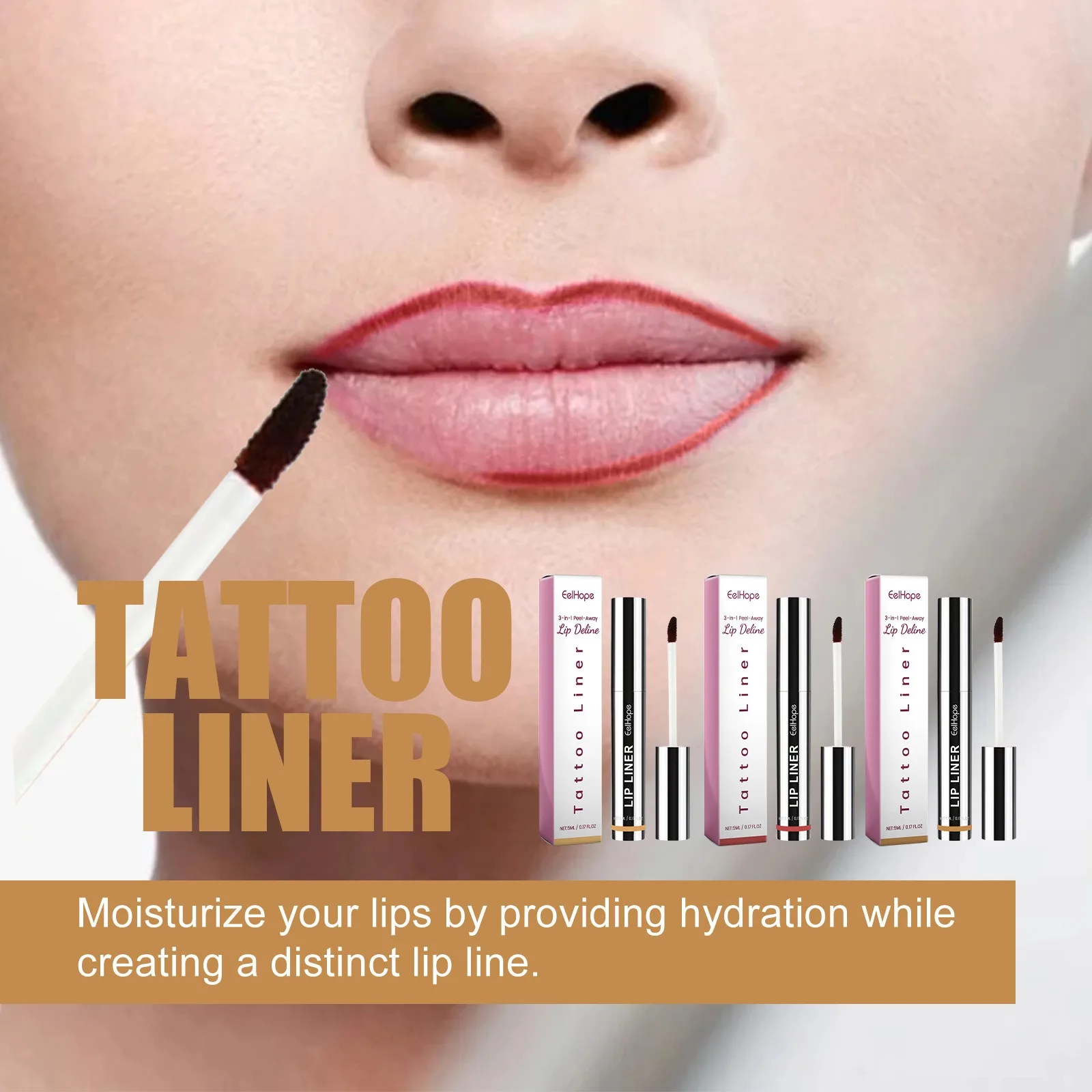 Peel Off Lip Liner Long Lasting Matte Sexy Plumper Contour Tint rossetto Waterproof Charming Gloss Tatto Makeup