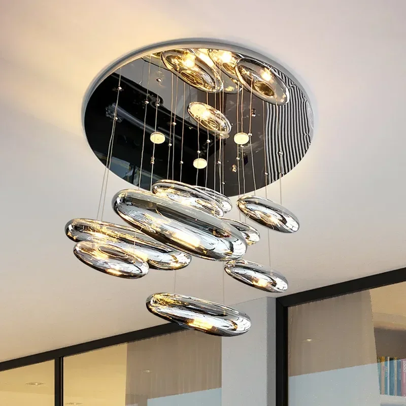 Italy Design Chandelier LED Mercury Collection Pendant Lamp Luxury Ceiling Hanging Suspension Lighting