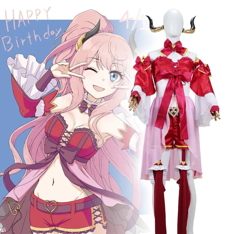 

Princess Connect! Re: Dive Lucent Academy Suzuna Minami Outfit Dress Cosplay Costume F018