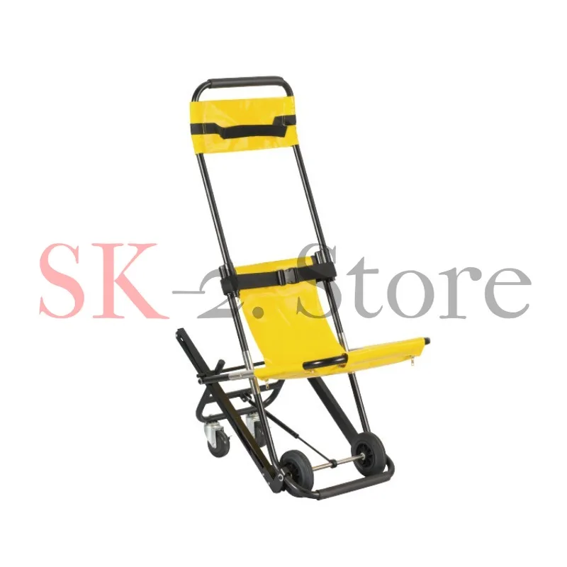 Crawler staircase stretcher high-rise quick downstairs firefighter evacuation chair aluminum alloy portable folding stretcher