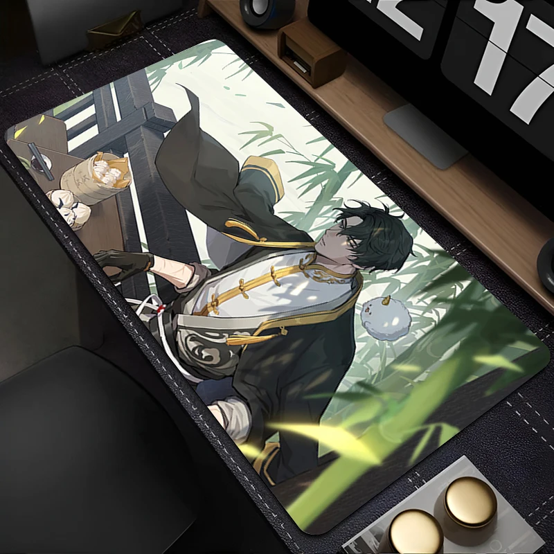 Muismat Laptop Kantoorkast Toetsenbord Pad Rubberen bureaumat Grote muismat Antislip O-omniscient Readers Viewpoint Extended Pad