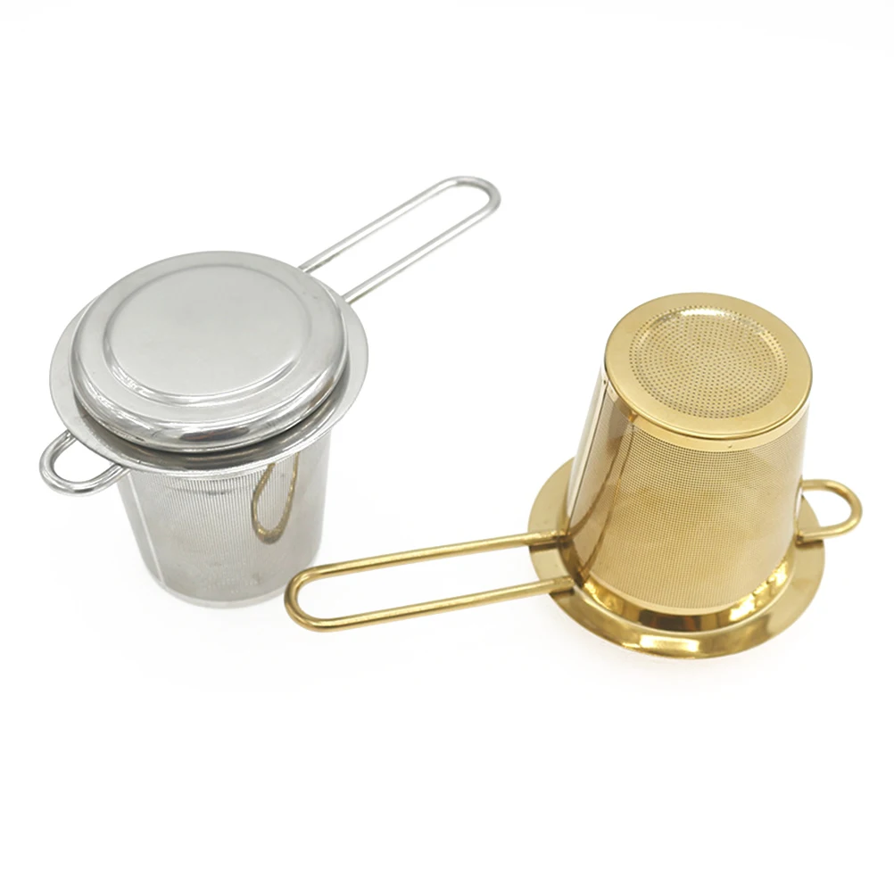 

Tea Filter Loose Leaf Infuser Long Handle Strainer Stainless Steel Fine Mesh Easy Cups Mugs Teapots Premium 304