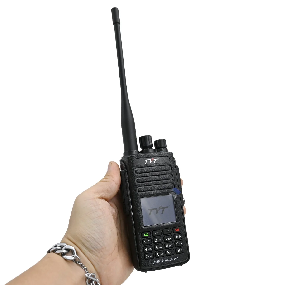 TYT MD390UVplus Ham Transceiver Digital Signal VHF UHF Waterproof IP67 Dual Time Solt GPS AES256 Wireless Interphone