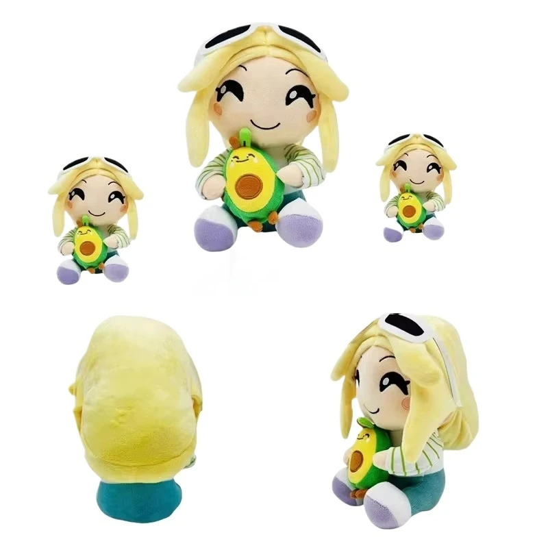 

2025 New In Stock Avocado Playz Plush Doll Anime Stuffed Peripherals Soft Cute Kid Toys Birthday Gifts
