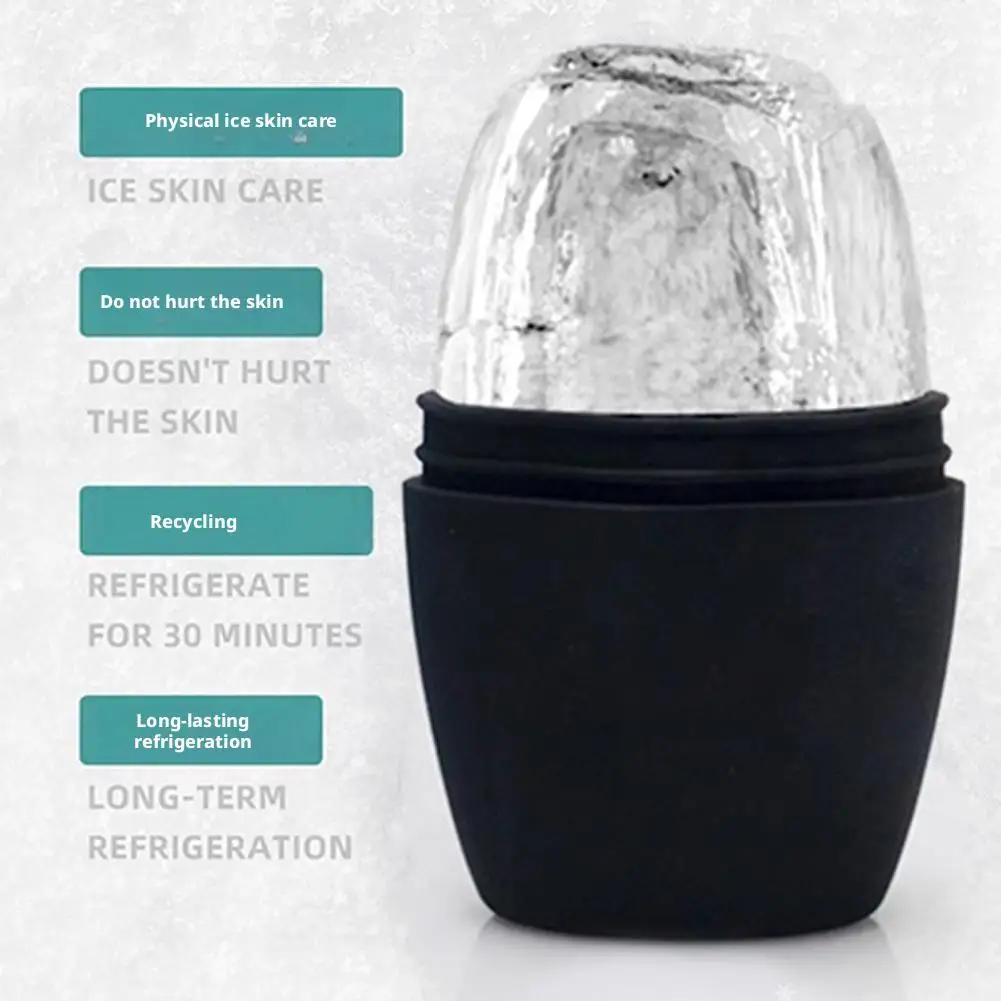 Ice Grid Schoonheidsapparaat Koeling Verstevigende Huidapplicator Siliconen Ice Mold Roller Gezicht Ogen Massage Gezichtsverzorging Tool