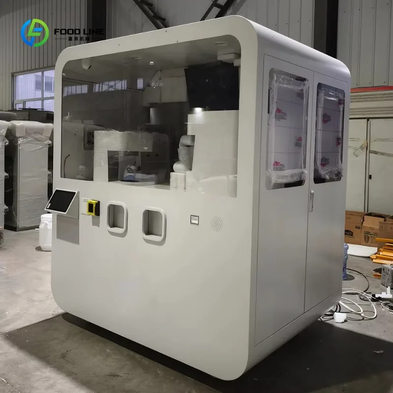 Custom High Efficiency High Security Level Cobot Robot Arm 6 Axis Coffee Robot Arm Commercial Equipment