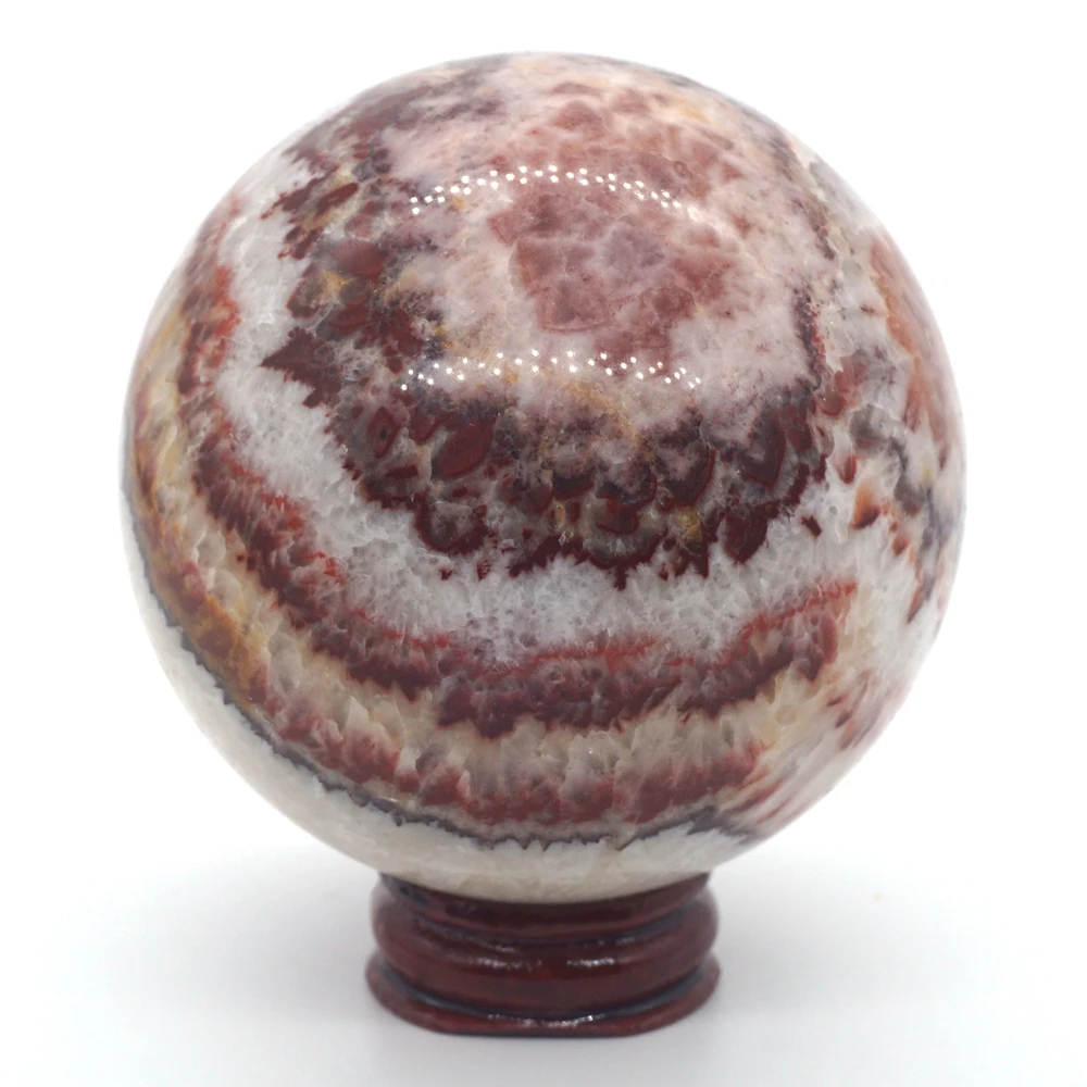 

69MM Natural Stone Color Jasper Sphere Globe Crystal Quartz Ball Healing Reiki Carving Craft Minerals Home Decoration