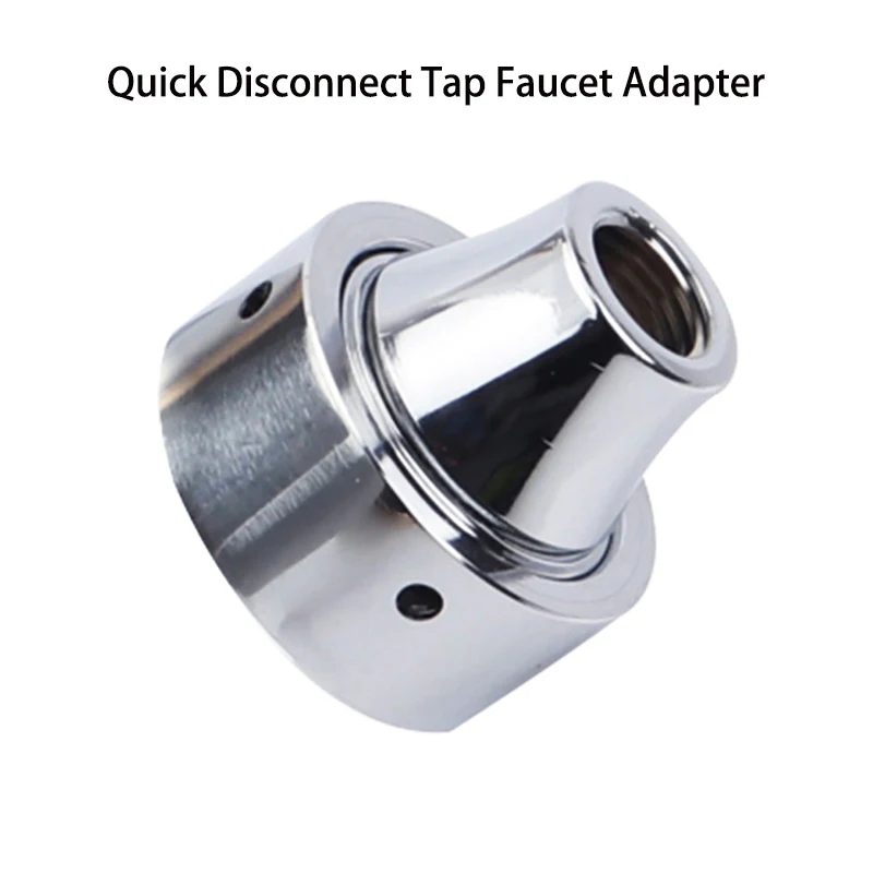 Craft Beer Faucet Adapter Silver Quick Disconnect Faucet Tap Adapter Connect with Ball Lock Quick Disconnects Beer Brewing