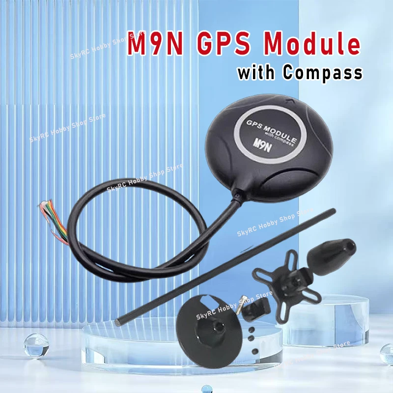 

GPS-модуль M9N с компасом — светодиодный индикатор, совместимый с Pix/APM Pixhawk 4, часть контроллера полета RC FPV