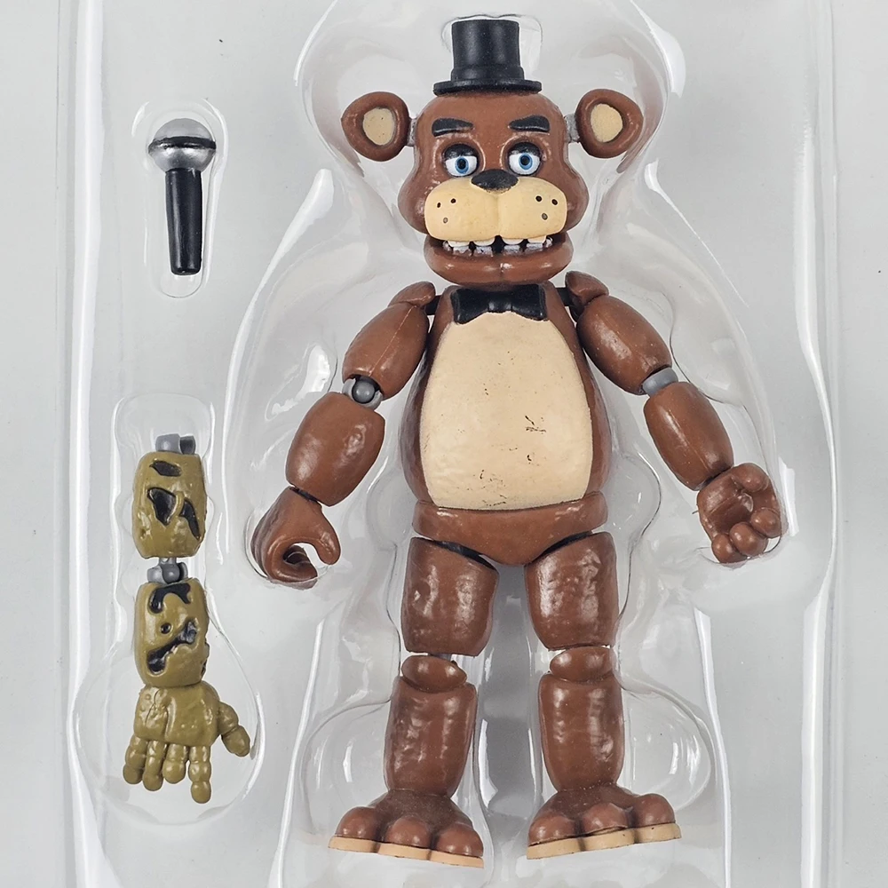 12,7 cm große Freddy Bonnie Chica Foxy Nightmare bewegliche Spielzeugfigur
