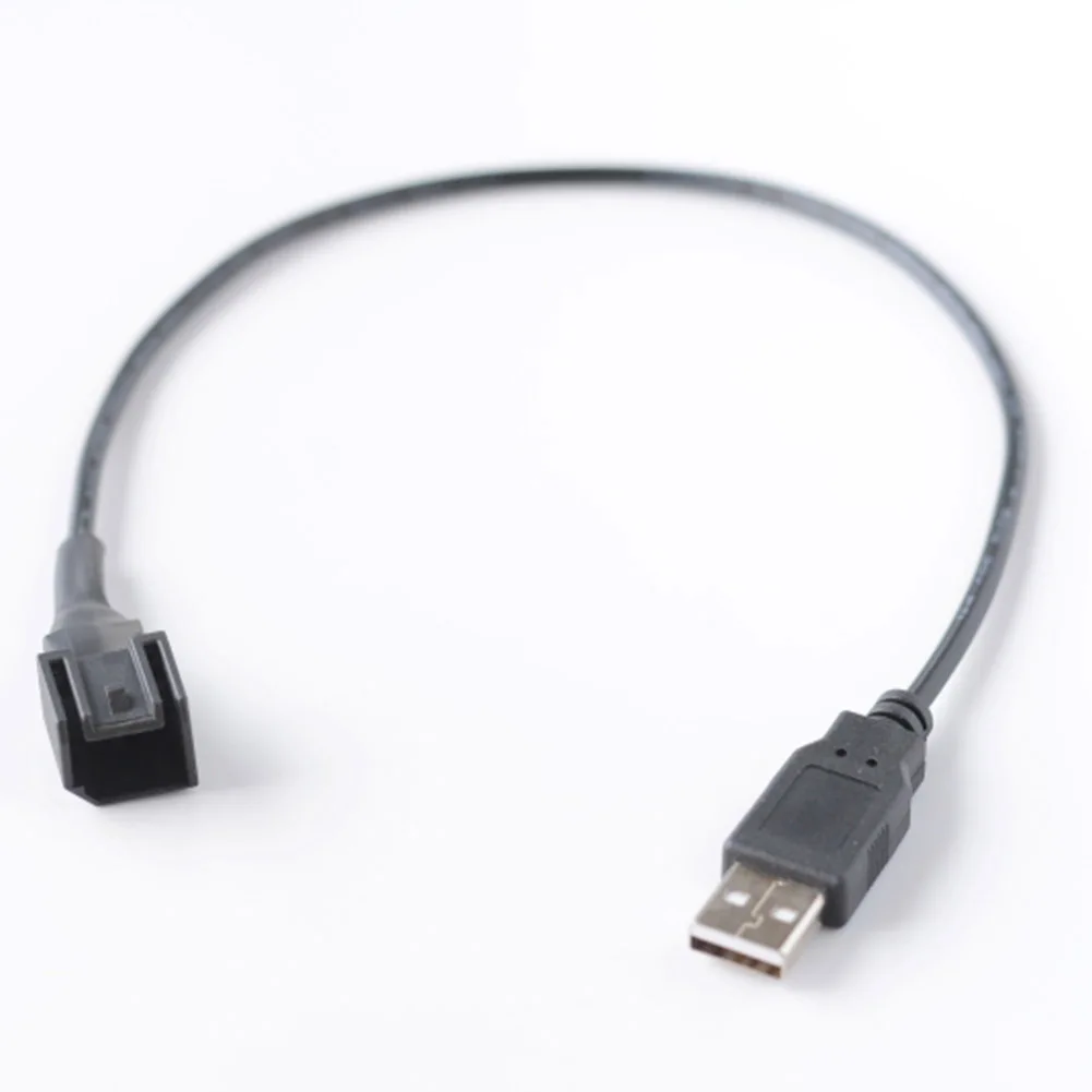 Adapter For Ford 20cm Car USB Adapter Cable 20cm Length Made Of ABS Material Non-deformable Car Radio Integration