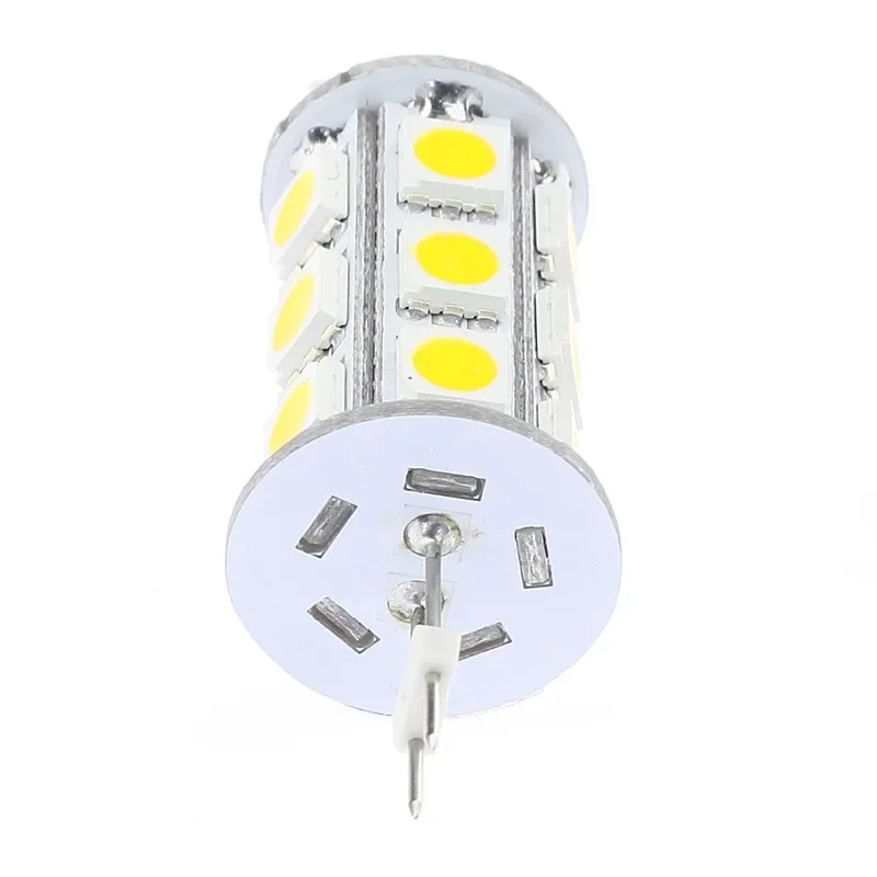 Warm White 3W  G4 18LED Bulbs SMD 5050 DC12V 360-396LM White 5pcs/lot Boat Light Matine Light