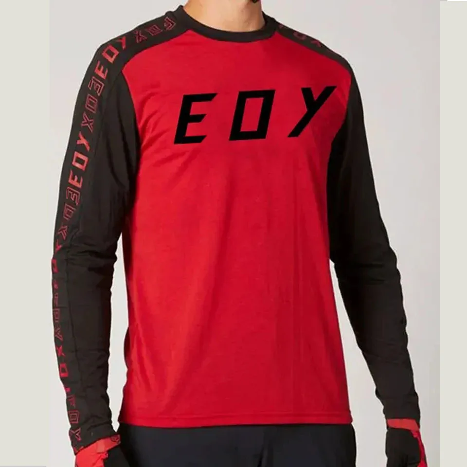 EOYFOX Downhill Jerseys Mountain Bike ATV MTB BMX Off Road Motorcycle Jersey Motocross Sportwear Clothing Bike T-shirt