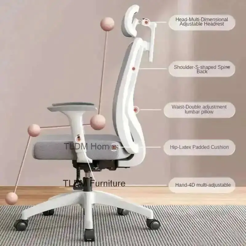 Home Mobile Gaming Desk Chair Ergonomic Folding Swivel Recliner Camping Chair Massage Office Furnitures Gamer Chairs