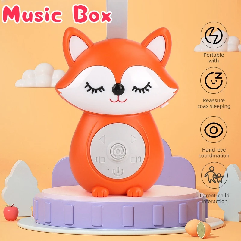

New Portable Machine Baby Soother With White Noise Light Music For Toddlers Timed Shutdown Sleep Sound Machine