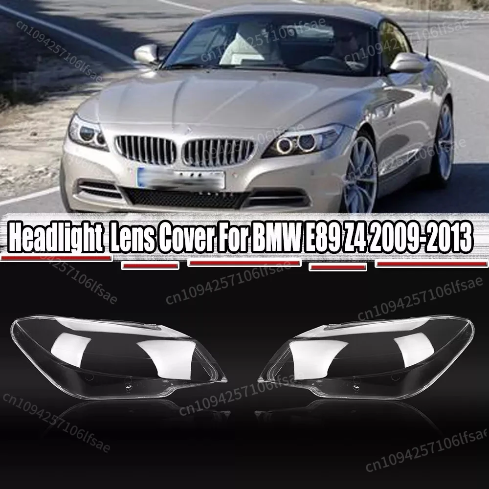 

Right/Left Car Front Headlight Lens Cover Lampcover Cover Lampshade Shell For Z4 E89 E85 2009 2010 2011 2012 2013