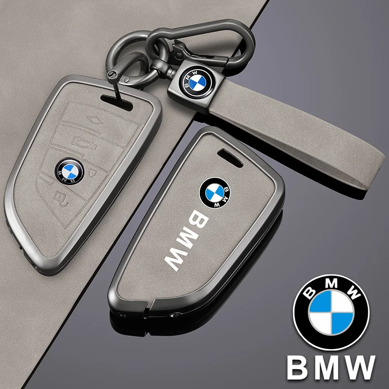 Fashion Zinc Alloy Car Key Case Shell Cover For BMW X1 X3 X4 X5 F15 X6 F16 G30 7 Series G11 F48 F39 520 525 f30 118i 218i 320i