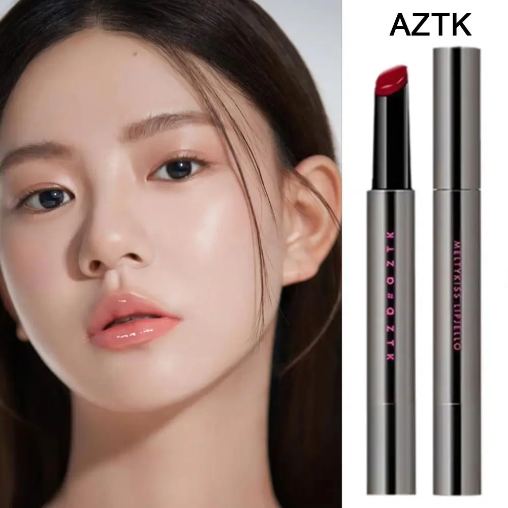 1 قطعة AZTK MELTYKISS جيلو ملمع الشفاه طبطب مقاوم للماء مثير مائي مرآة الشفاه غير عصا دائم ترطيب الشفاه خطوط