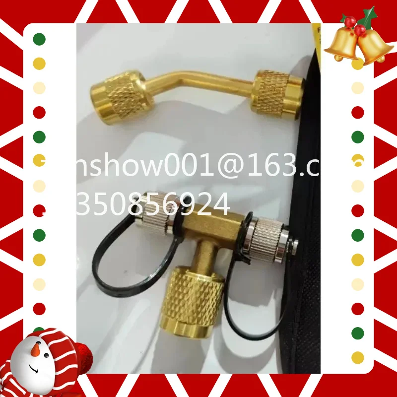 Vacuum Gauge Accessories, VGW-MINI Three-way Valve，Mini Connector Adapter Fitting