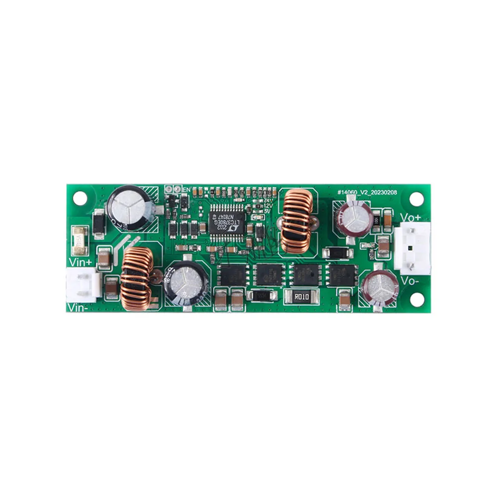 LTC3780 التلقائي دفعة باك وحدة امدادات الطاقة تيار مستمر 4 فولت-36 فولت مدخلات الجهد واسعة إلى تيار مستمر 12 فولت الناتج منظم مجلس إمدادات الطاقة